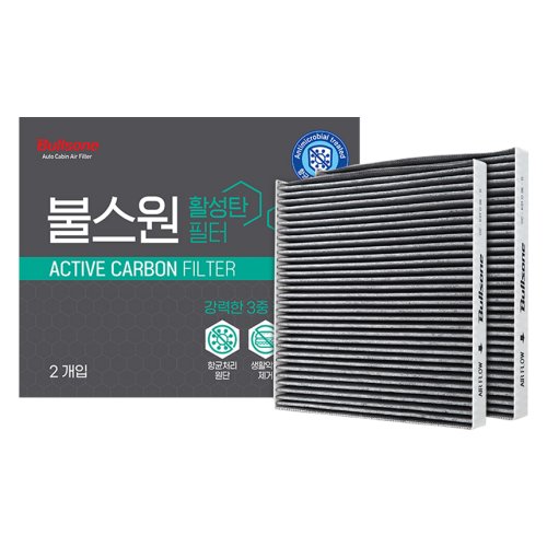 불스원 활성탄 에어컨히터 필터 2p, 11번, 1개