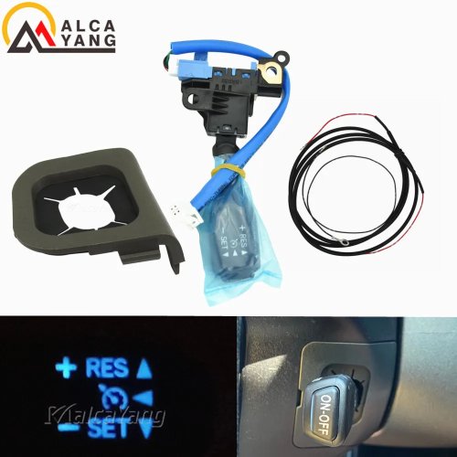 블루 LED 스티어링 휠 크루즈 컨트롤 스위치 코롤라 2015 D4D 용 84632-34011 45186-F050-E0