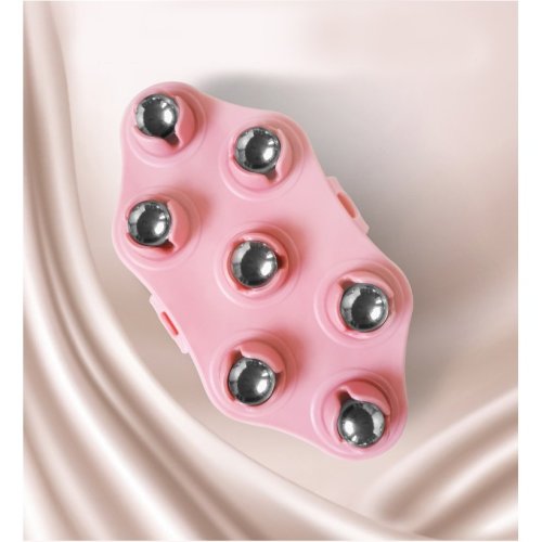 림프순환마사지 림프마시지볼 림프절마사지 핸드롤링타입, 1개, PINK