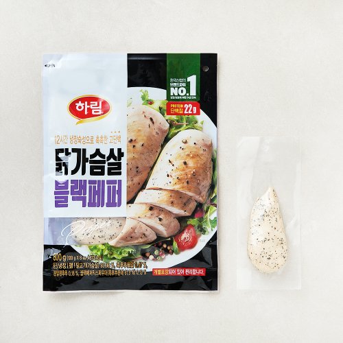 하림 닭가슴살 블랙페퍼, 800g, 1개입, 1개