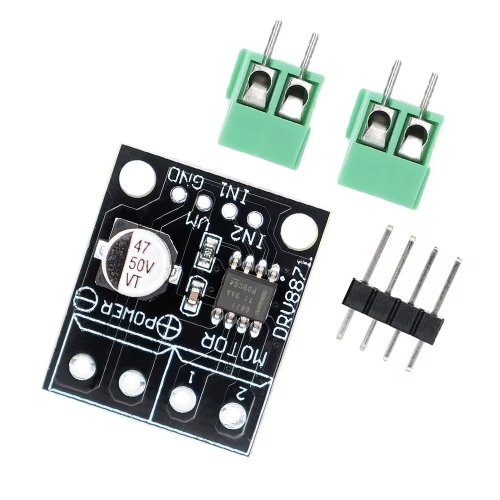 DRV8871 듀얼 DC 모터 드라이버 모듈 PWM 제어 6.5V 45V, 1개