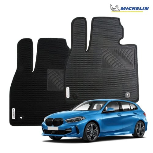 BMW 1시리즈 F40 (20년~) 미쉐린 스마트 매쉬코일매트 차량용카매트 국내생산, 블랙, BMW 1시리즈 F40 (20년~)