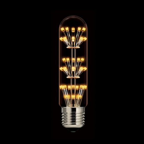 LED 전구 디자인램프 눈꽃 T32 카페 인테리어 감성 캠핑, 1개