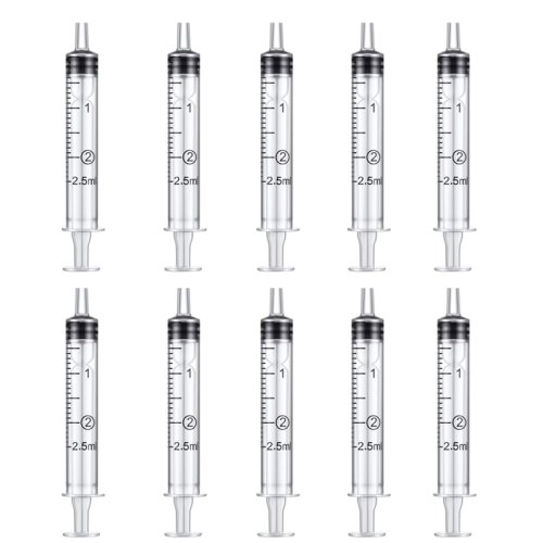 반려동물 용품 도매 1ml-10ml 10-20개입 재사용 가능한 플라스틱 영양액 주입기 수경 재배용 주방용 계량 도구